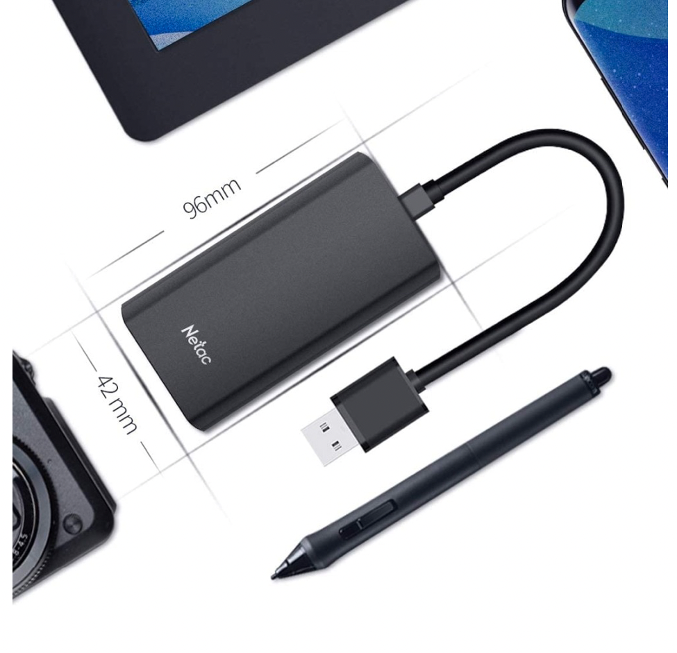 Netac Z8: внешний SSD-накопитель в металлическом корпусе за $34 ...